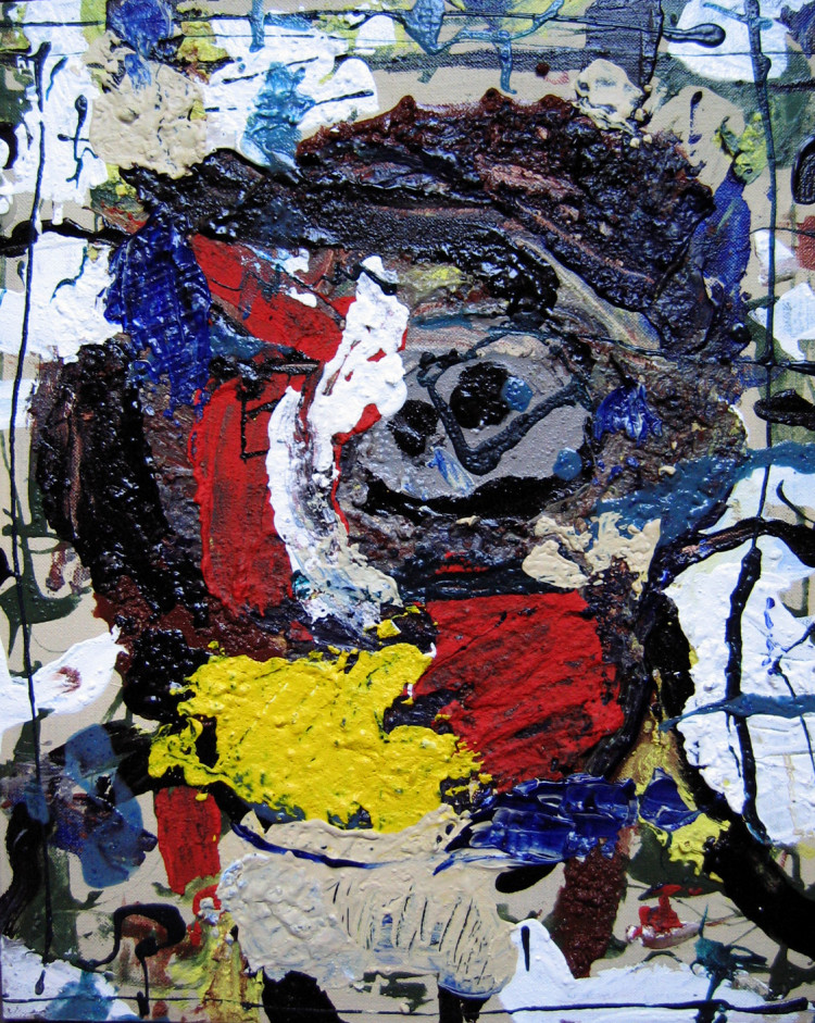 Obra de Luciano Couselo: Acrílico lienzo 7166