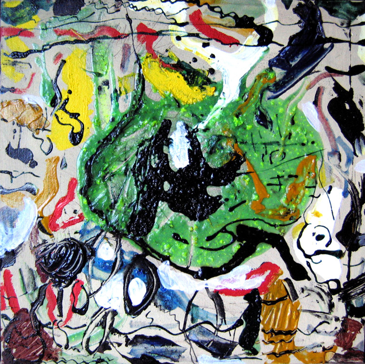 Obra de Luciano Couselo: Acrílico lienzo 7175