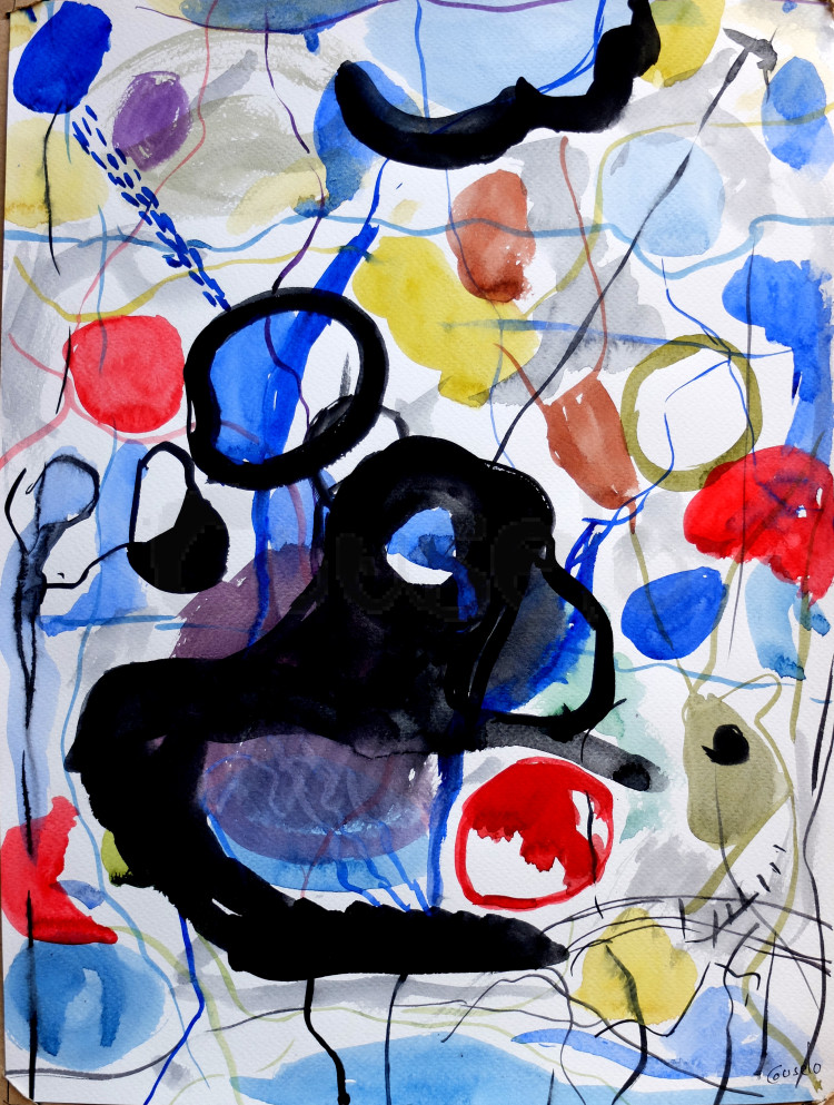 Obra de Luciano Couselo: Acuarela 9439